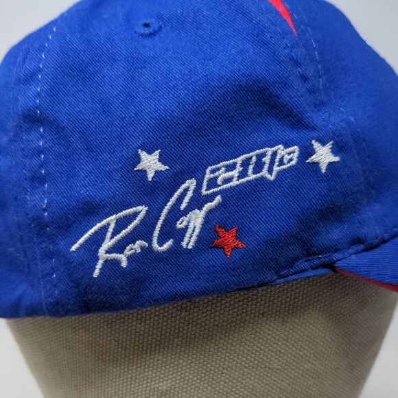 Napa Racing Men's Strapback Hat Blue OSFM Embroidered Logo Fallen Heroes Fund - Picture 8 of 15